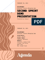 Second Sprint Demo - Group 4 (Default)