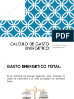 Calculo de Gasto Energetico