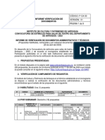 Informe Verificacion de Documentos-Salas