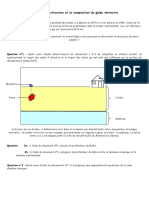 Activité Structure Interne Du Globe PDF