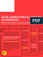 Brañez, R. Et Al. (2022) - Guía UARM para El Citado Académico