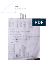 ESTADISTICA Ejercicios