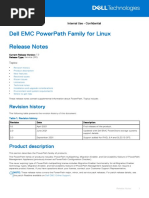 PowerPath Family For Linux 7.3 and Minor Releases Release Notes 02