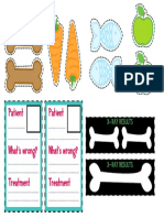 Vets Role Play Printable PDF