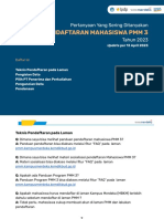 FAQ Pendaftaran Mahasiswa PMM 3 (13 04 2024) PDF