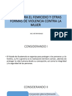 Ley Contra El Femicidio PDF