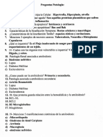 Preguntas sobre patología celular, necrosis, isquemia y amiloidosis