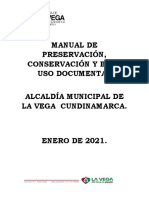 Plan de Conservacion Documental