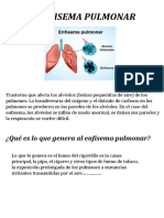 El Enfisema Pulmonar