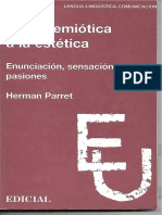 Parret de - La - Semiotica - A - La - Estetica - 1995