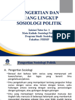 Minggu 1 Pengertian Dan Ruang Lingkup SosPol