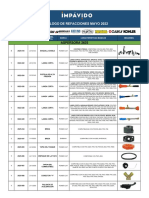 Impavido Catalogo Refacciones Mayo 2022 PDF