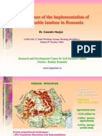 Policy Issues of the Implementation of Sustainable Landuse in Romania, Cosmin Hurjui 