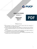 Simulacro Pyo - Redaccion Excellentia PDF