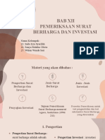 Kel.12 Pemeriksaan Surat Berharga Dan Investasi