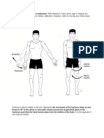 A. Kinesiology of Human, PDF, Anatomical Terms Of Motion