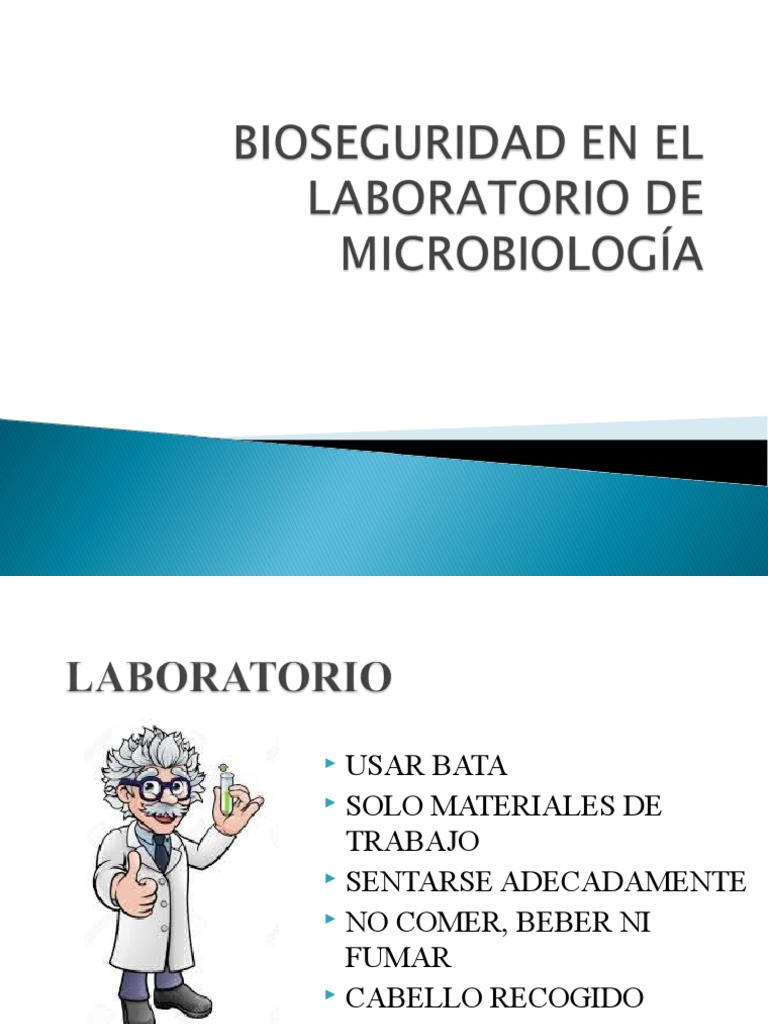 Normas de Seguridad en el Laboratorio | PDF