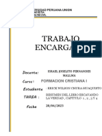 Formacion Cristiana I Erick Wilson Chura Huaqusito PDF