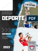Bases de Deporte Copa Carhuancho 2022 (Futsal - Voleibol) PDF