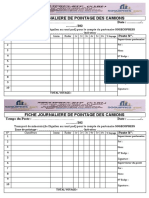 Fiche de Pointage Soguipress