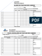 Fiche de Pointage Mam