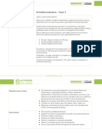 Actividad Evaluativa No. 3 Gestión de Operaciones PDF