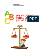 Abc Proceso Penal Juvenil Ley N7576 PDF