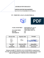 B.17 SOP Penyediaan APD (TDE-SMK3-PRO-14)