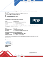 Surat Permohonan Perubahan SKP Irvan Deni