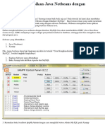 Koneksi Java Netbeans dengan Database MySQL