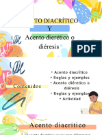 Acento Diacrítico y Acento Diéretico