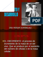 Crecimiento y Desarrollo