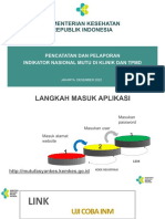 Pencatatan & Pelaporan - INM TPMD & Klinik - PDF