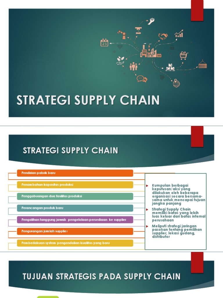 MO Lanjutan - STRATEGI SUPPLY CHAIN MANAGEMENT PDF | PDF