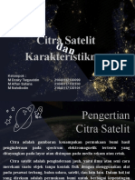 Citra Satelit dan Karakteristiknya