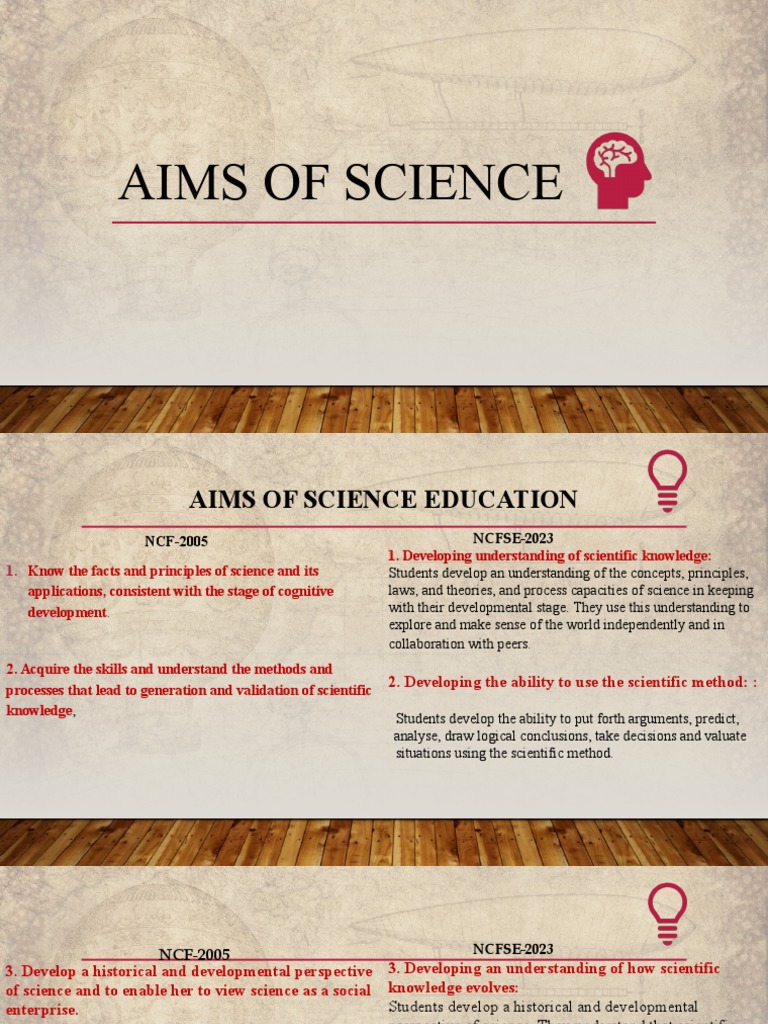 Aims And Objectives Of Science Club