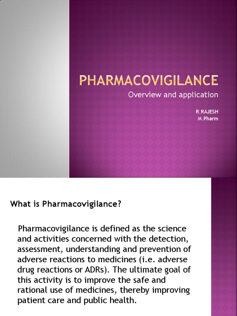 PHARMACOVIGILANCE | PDF | Pharmacovigilance | Pharmaceutical Drug
