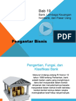 Bank, Lembaga Keuangan Nonbank, Dan Pasar Uang