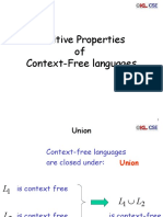 Positive Properties of Context-Free Languages