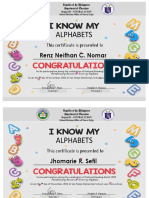 Certificates PDF