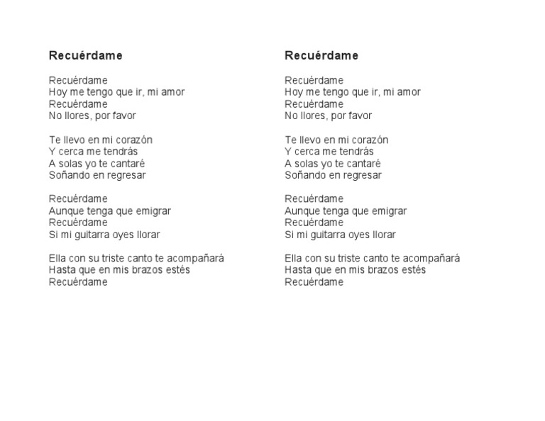 Letra de 