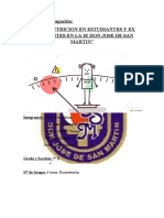 Desnutrición estudiantes