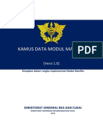 Kamus Data Manifest v.1.0