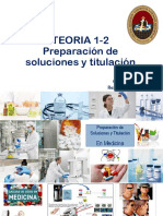 Teoria 1-2. Preparación de Soluciones y Titulación PDF