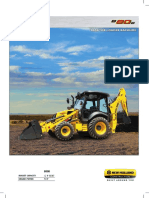 Brochure New Holland B80B