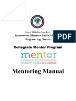 Mentoring Scheme Manual and Formats