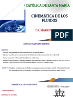 Cinemática fluidos UCSM Dr. Mario Valencia