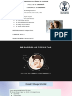 Desarrollo Prenatal, Recién Nacido y Niñez PDF