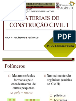 Aula 7 Polimeros e Plásticos PDF