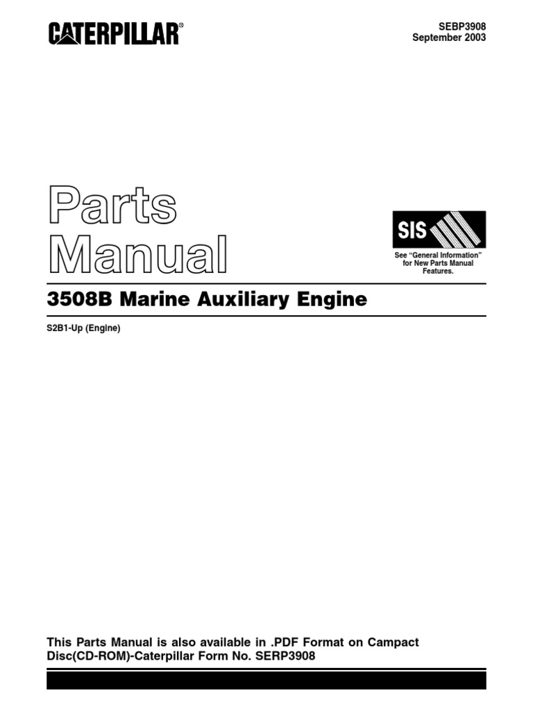 CATERPILLAR 3508 OPERATION AND MAINTENANCE MANUAL PDF visual data 6